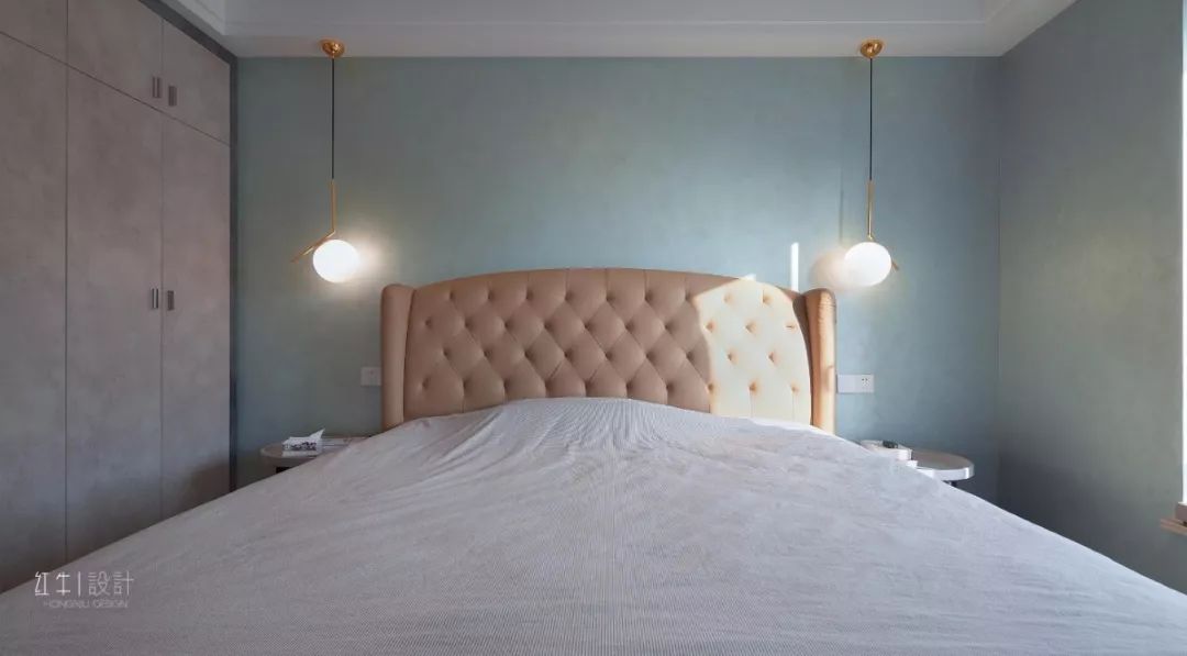 南京明月港湾105平米北欧风格装修  拥有独立衣帽间与书房10卧室